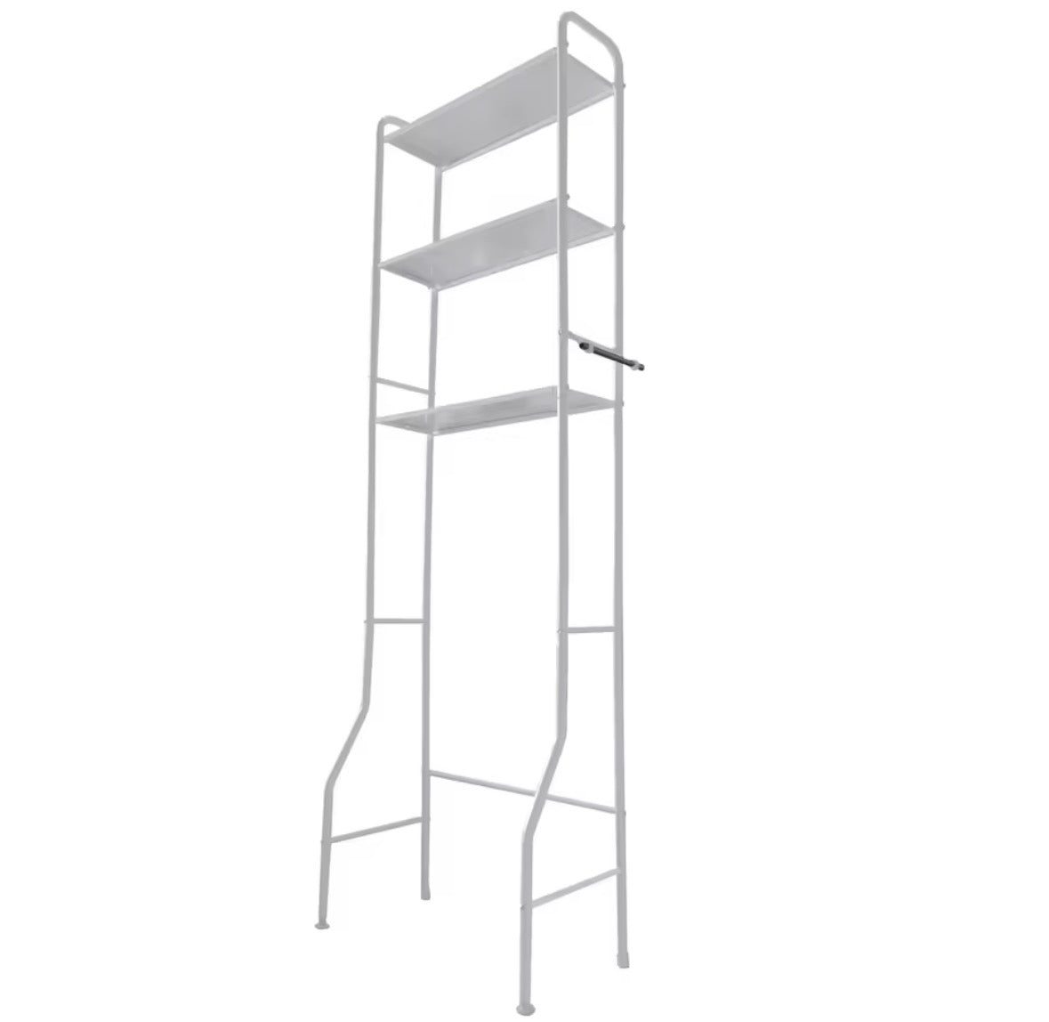 Estantería baño 3 alturas y patas ajustables