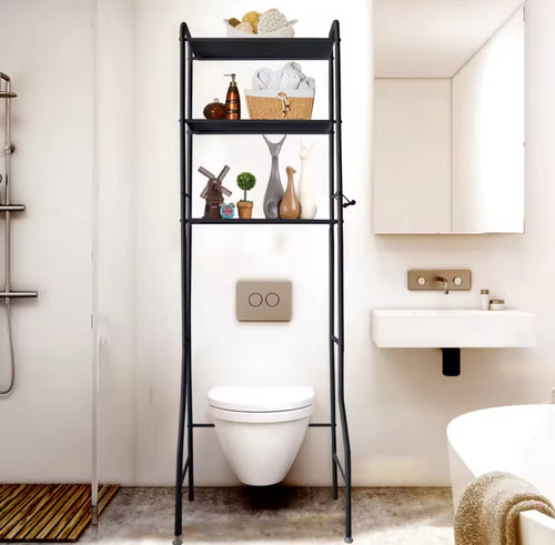 Estantería baño 3 alturas y patas ajustables